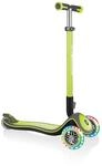 Globber Elite Deluxe Lights Tretroller Kinder 120/80 mm ABEC 5 3-R&auml;drig