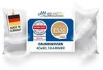 AM Qualit&auml;tsmatratzen Premium Daunenkissen 40x80 im 3-Kammer-System Made in Germany