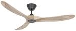 CASAFAN Energiespar Deckenventilator mit Fernbedienung Eco Genuino Matt Schwarz -