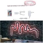 Paulmann FlexLED 3D Basis-Set 1,5 m RGB Leuchtschrift selber machen