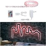 Paulmann FlexLED 3D Basis-Set 3 m RGB Leuchtschrift selber machen