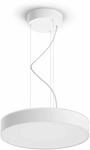 Philips Hue Pendelleuchte White Ambiance Enrave Wei&szlig; 4500,m inkl. Dimmer