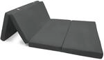Beautissu Comfort Klappmatratze 195x120x7cm Anthrazit