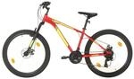 vidaXL Mountainbike 21 Gang 27,5 Zoll Rad 38 cm Rot 3067216
