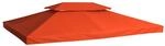 Outsunny Ersatz-Vordach 180g/m&sup2; Polyeser Rostrot 3 x 4 m
