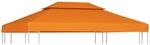 vidaXL Pavillon-Ersatzdach 310 g/m&sup2; Orange 3x4 m 40883