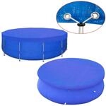 vidaXL Poolabdeckung PE Rund 460 cm 90 g/m&sup2; 91151
