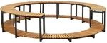 vidaXL Whirlpool-Verkleidung 273x53 cm Akazie Massivholz 310091