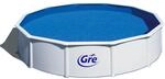 Gre Stahlwand-Pool Fidji &Oslash; 550 cm x 120 cm Rund Wei&szlig;