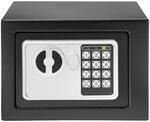 Tectake Elektronischer Safe Mit Doppelbolzen Verschlusssystem Led Anzeige Mit