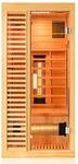 Dewello Infrarotkabine Sauna Hamlin 90cm x 90cm 1 Person Vollspektrum &