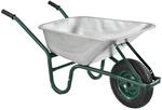 Juskys Schubkarre Garden 100L Silber