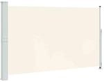 vidaXL Seitenmarkise Ausziehbar 180x300 cm Creme 313400