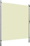 vidaXL Au&szlig;enrollo 200 x 270 cm Creme