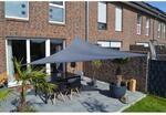 Floracord Dreiecksonnensegel Anthrazit 360 cm mit Regenschutz