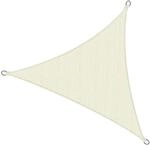 Sol Royal SolVision HS9 Sonnensegel 360x360x360cm dreieckig Creme HDPE