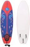 vidaXL Surfbrett Blau und Rot 170 cm 91258
