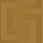 Bricoflor Tapete in Gold mit Metallic Effekt Goldene Vliestapete mit M&auml;ander Muster