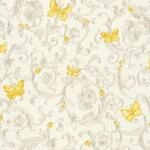 Bricoflor Schmetterling Tapete im Franz&ouml;sischen Stil Elegante Tapete im Barock Stil