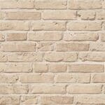 Bricoflor Ziegelstein Tapete in 3D Optik Moderne Backstein Tapete in Beige Helle
