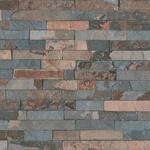 Bricoflor 3D Naturstein Tapete in Grau und Braun Echt Wirkende Steintapete aus Vlies