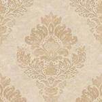 Bricoflor Vlies Barocktapete Creme Gold Edle Barock Tapete in Sandfarben f&uuml;r