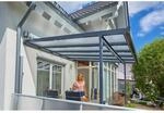 Gutta Terrassen&uuml;berdachung Bausatz Anthrazit 306 cm x 306 cm