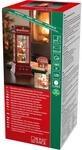 Konstsmide LED Telefonzelle mit Weihnachtsmann 1 LED Warmwei&szlig;