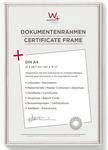 walther design Galeria Kunststoff Bilderrahmen 21x29,7 cm Silber