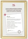 walther design Trendstyle Kunststoff Bilderrahmen 21x29,7 cm Gold