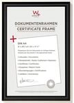 walther design Trendstyle Kunststoff Bilderrahmen 21x29,7 cm Schwarz