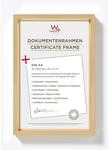 walther design Steel Style Kunststoff Bilderrahmen 21x29,7 cm Gold