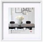 walther design Steel Style Kunststoff Bilderrahmen 30x30 cm Weiss