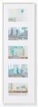 walther design New Lifestyle Galerie Kunststoffbilderrahmen 5x 10x15 cm Wei&szlig; KV515W