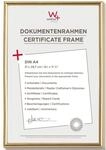 walther design Galeria Kunststoff Bilderrahmen 21x29,7 cm Gold