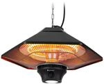 Blumfeldt Heat Hexa Infrarot-Heizstrahler 800/1200/2000 W Halogen IP34 LED Schwarz