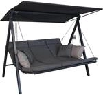 Angerer Hollywoodschaukel 3-Sitzer Lounge Smart Stone