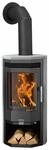 Justus Kaminofen Usedom 5D Dauerbrand Schwarz 5 kW Specksteinverkleidung