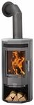 Justus Usedom 5 Dauerbrand Kaminofen Speckstein Gussgrau 5 kW mit Automatik