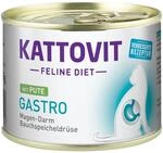 Kattovit Spezialfutter f&uuml;r Katzen Gastro mit Pute 185 g