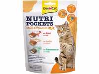 GimCat Katzen-Snack Nutri Pockets Malz-Vitamin Mix 150 g