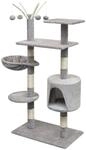 vidaXL Katzen-Kratzbaum 125 cm Grau