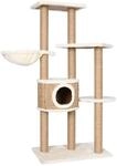 vidaXL Katzen-Kratzbaum 126 cm Seegras