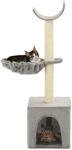 vidaXL Katzen-Kratzbaum mit Sisal-KratzS&auml;ulen 105 cm Grau