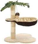 vidaXL Katzen-Kratzbaum mit Sisal-Kratzstange 50 cm Beige und Braun