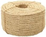 vidaXL Seil 100% Sisal 8 mm 500 m 144796