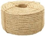 vidaXL Seil 100% Sisal 10 mm 250 m 144799