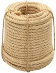 vidaXL Seil 100% Sisal 12 mm 250 m 144802