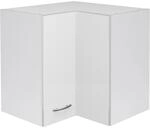 Flex-Well Classic K&uuml;chen-Eck-H&auml;ngeschrank Wito 60 cm x 60 cm Wei&szlig;