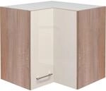 Flex-Well Exclusiv K&uuml;chen-Eck-H&auml;ngeschrank Orlando 60 cm x 60 cm Kaschmir...